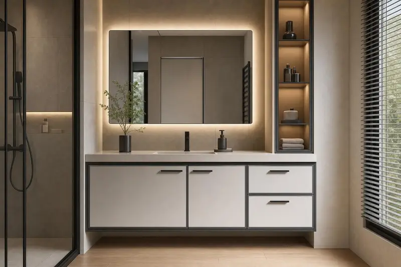 residential bathroom vanity — concept study