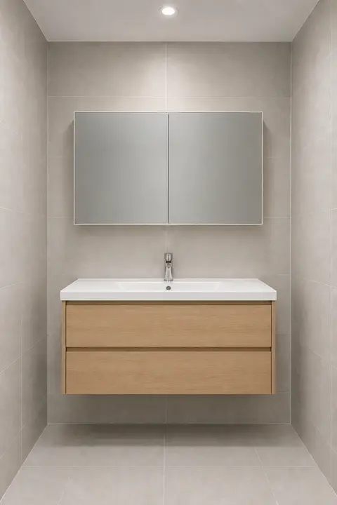 StayReady vanity — Vogue 700 vs Horizon 900 — Horizon 900 (two-drawer, family width)