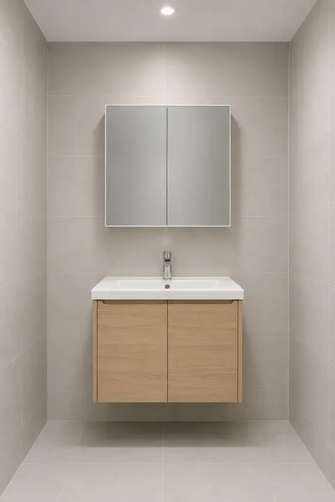 StayReady vanity — Vogue 700 vs Horizon 900 — Vogue 700 (two-door, wall-hung)