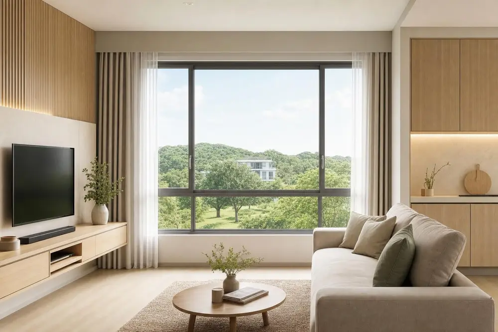 Design concept for this decision — Scandinavian style