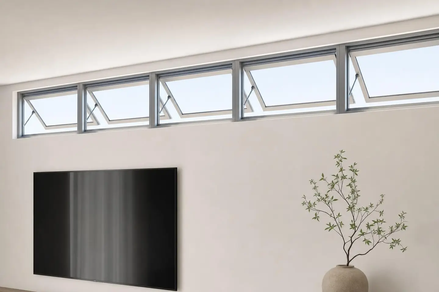 Awning window design concept — Simple Modern Minimalist style