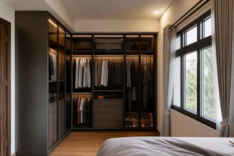bedroom wardrobe — concept study