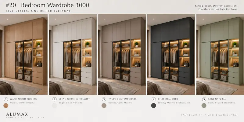 residential wardrobe — Bedroom wardrobe · 3000