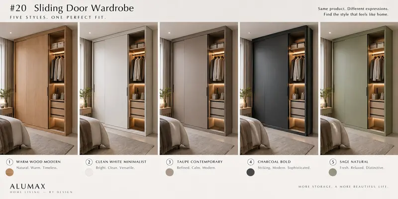 Sliding-door wardrobe