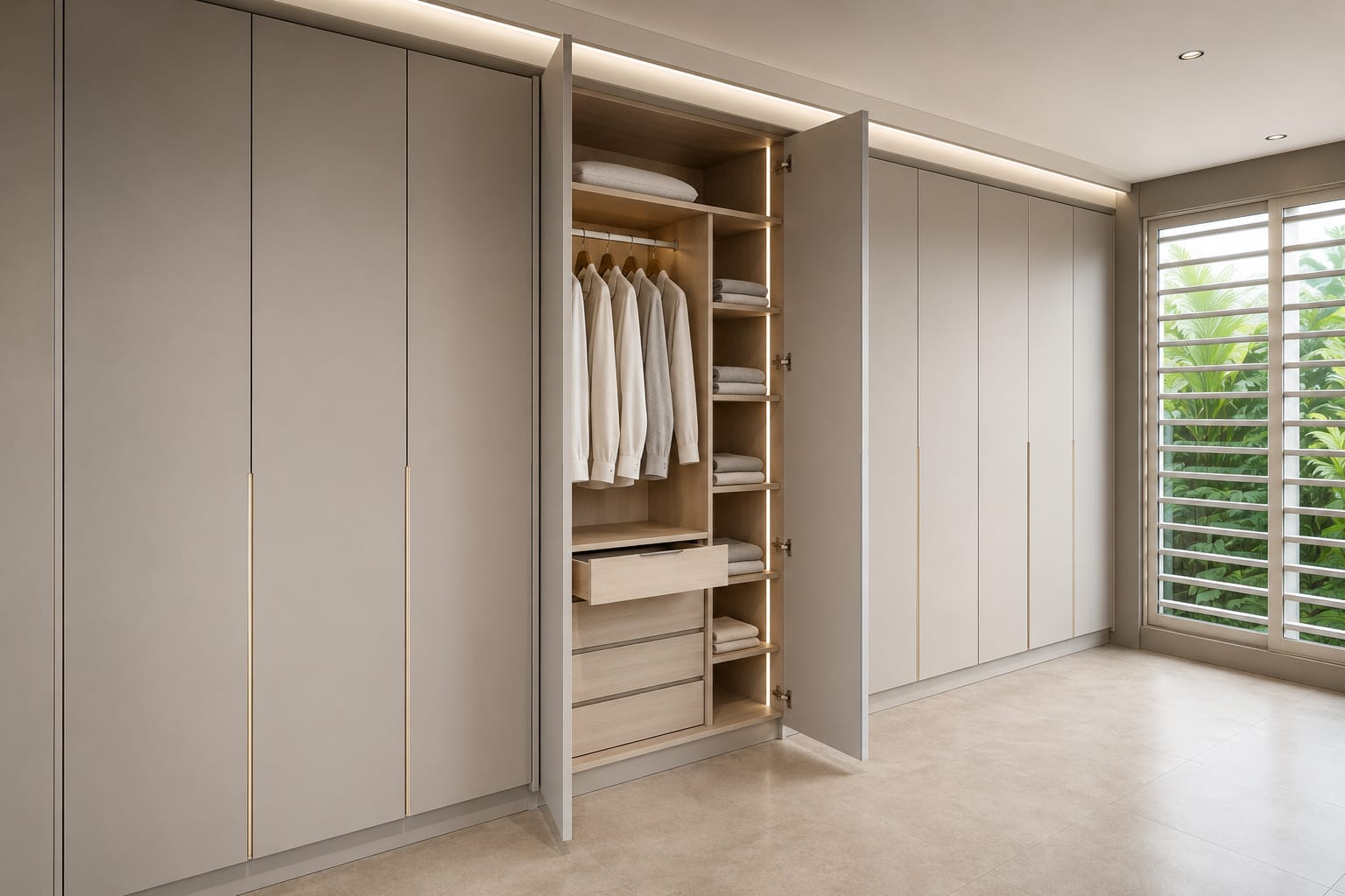 Simple Modern Minimalist · Wardrobe
