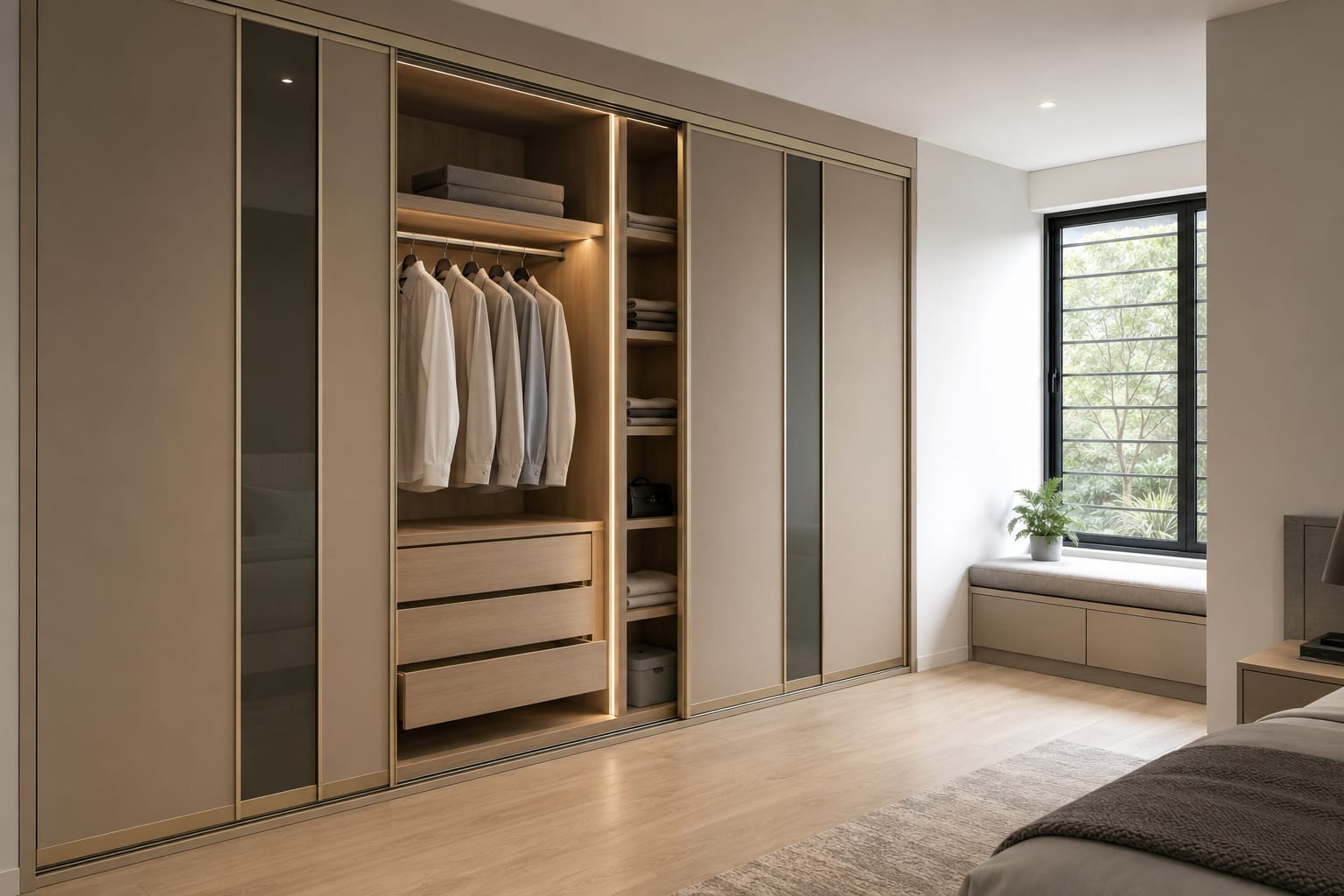 Simple Modern Minimalist · Wardrobe